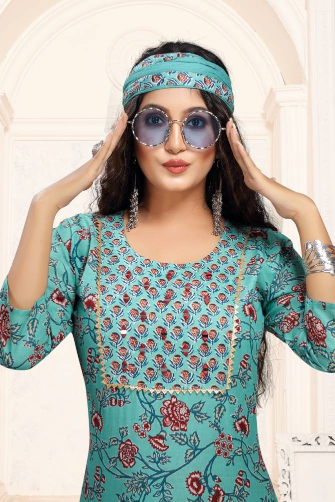 Pluto 6 Cotton Cambric Regular Wear Printed Ready Made Dress Collection